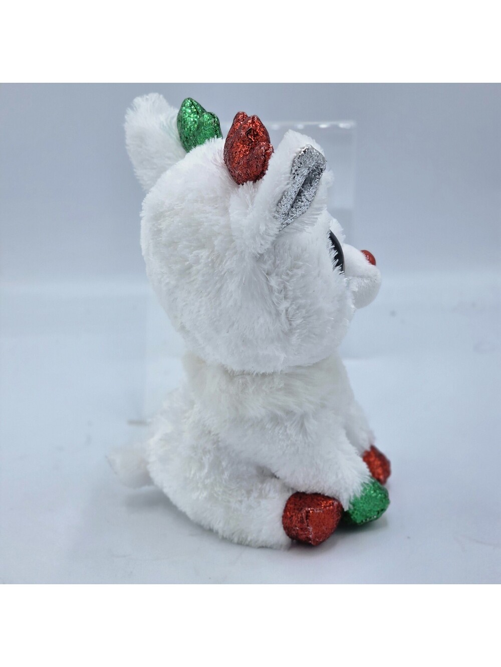 TY Beanie Boos - SNOWDROP the Reindeer - 6" - Picture 2 of 4